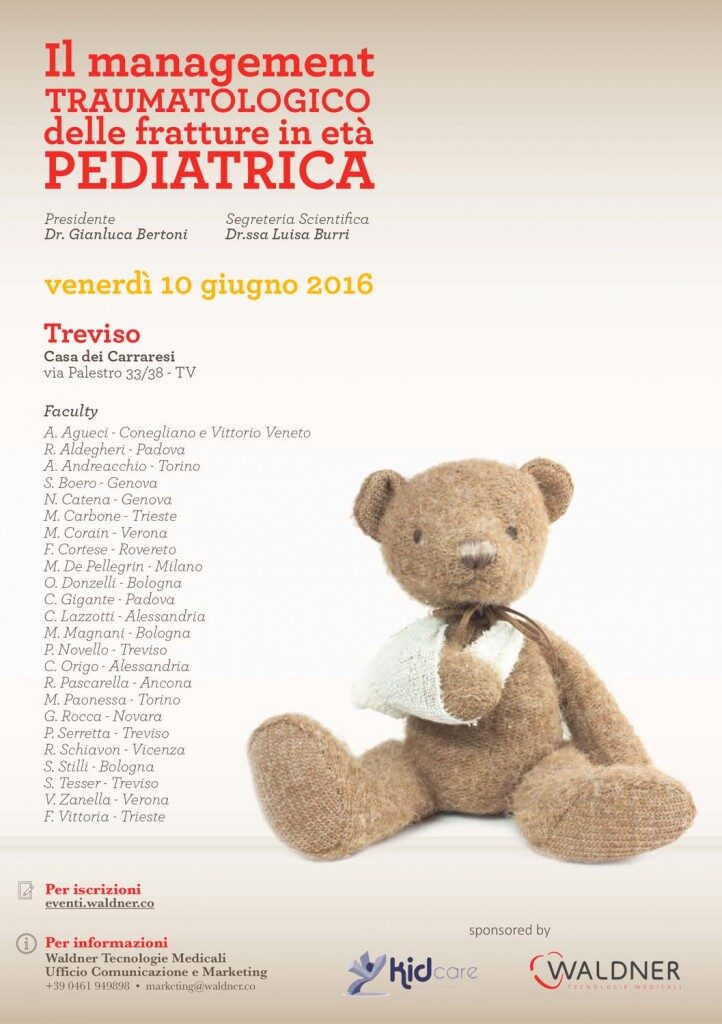 Programma del corso sul trauma pediatrico