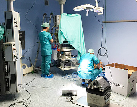 2 sale operatorie integrate — Negrar · Ospedale Sacro Cuore Don Calabria